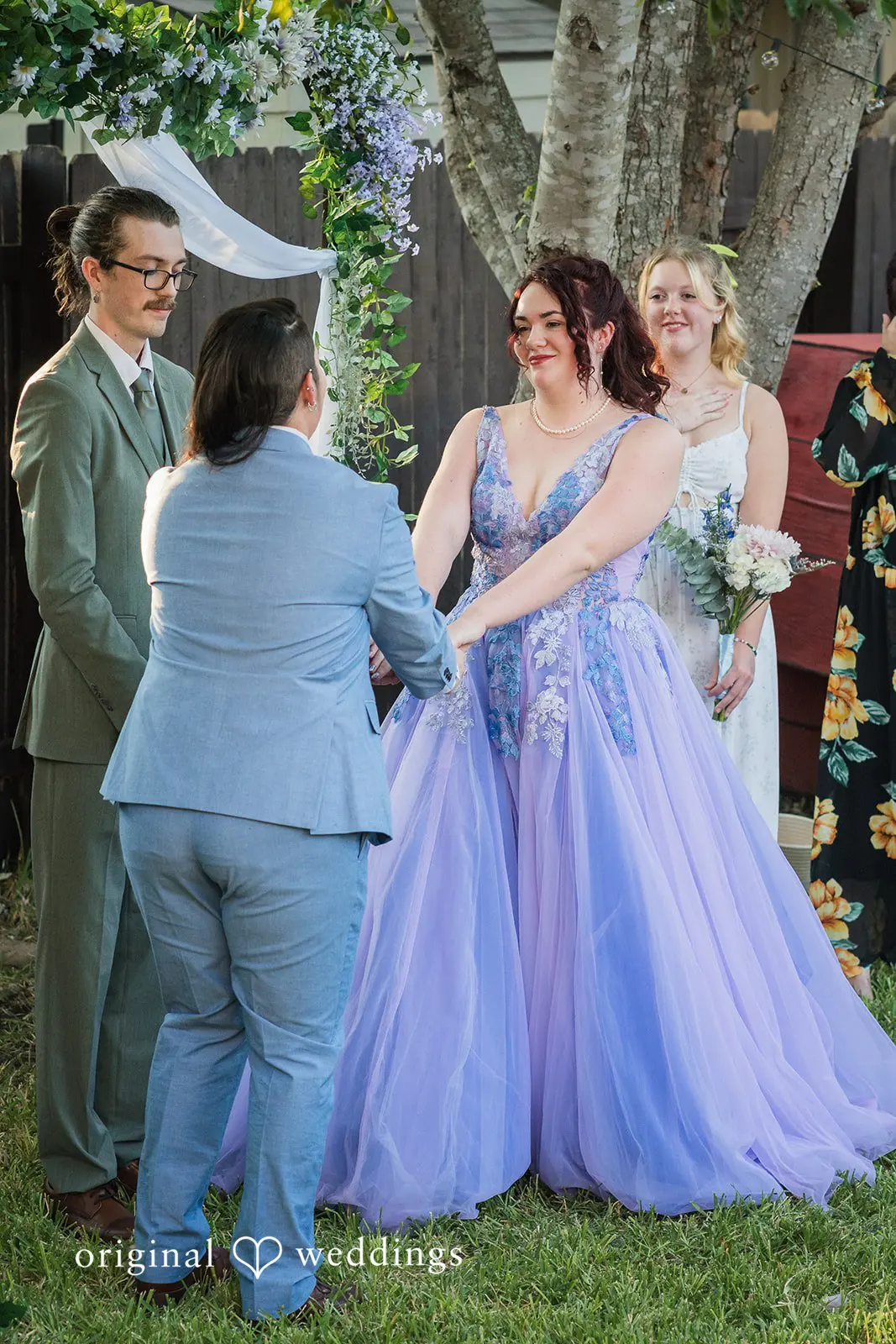 Faith + Mia Texas Backyard Wedding // Faith & Mia -