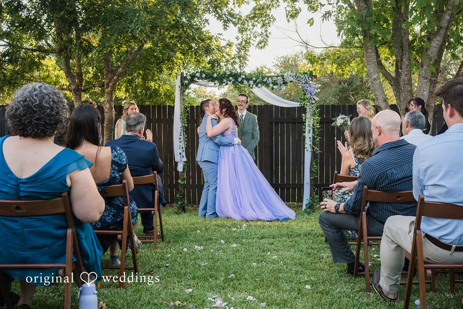 Faith + Mia Texas Backyard Wedding // Faith & Mia -