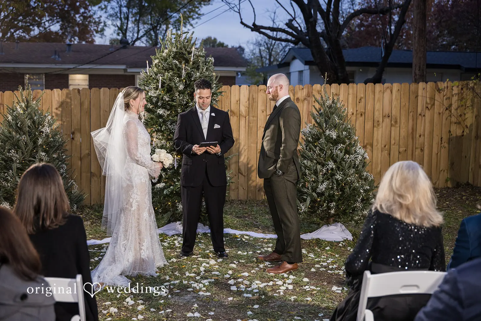 Texas Backyard Wedding // Laura & Matthew -