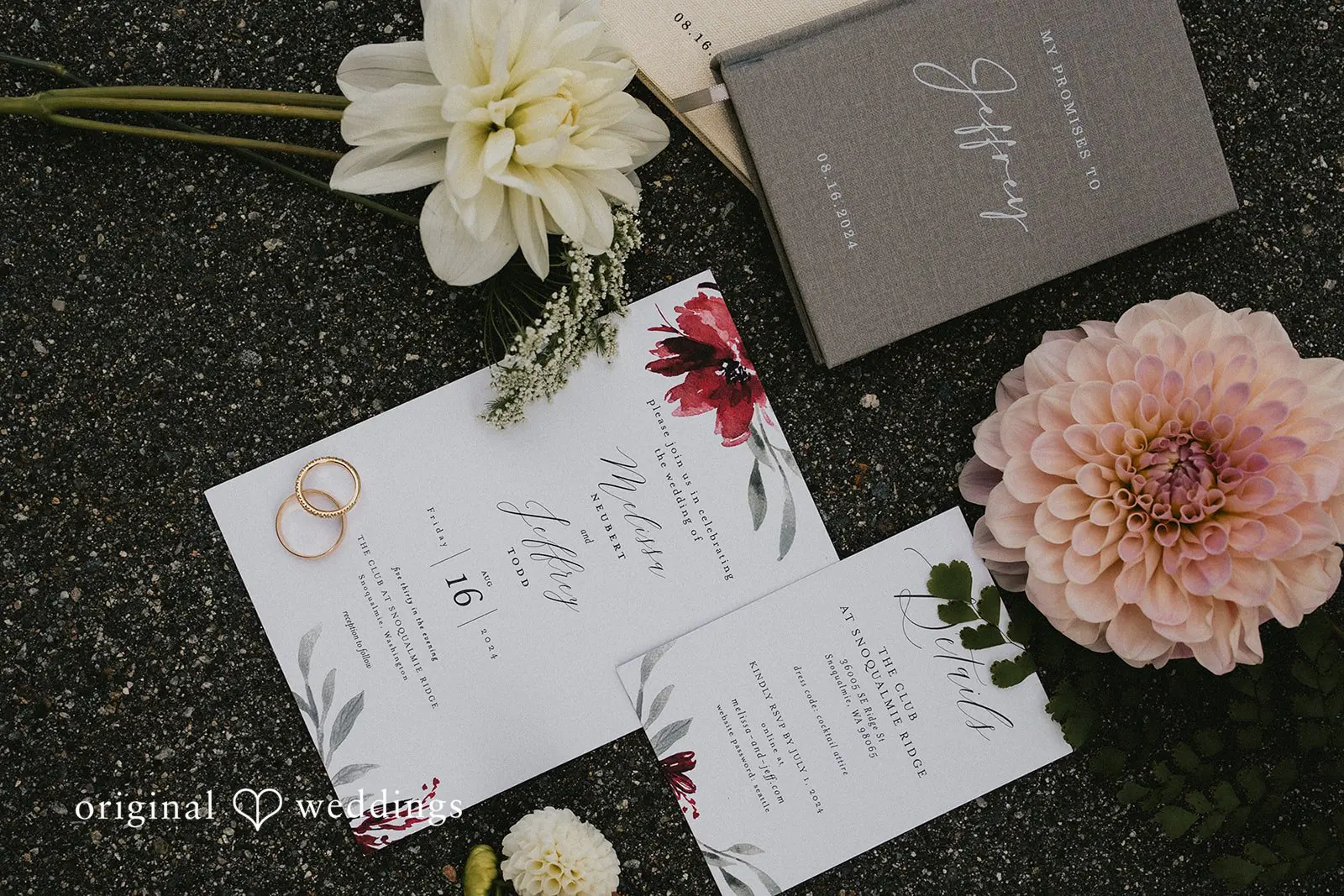 Melissa + Jeffrey The Club at Snoqualmie Ridge Wedding // Melissa & Jeffrey -