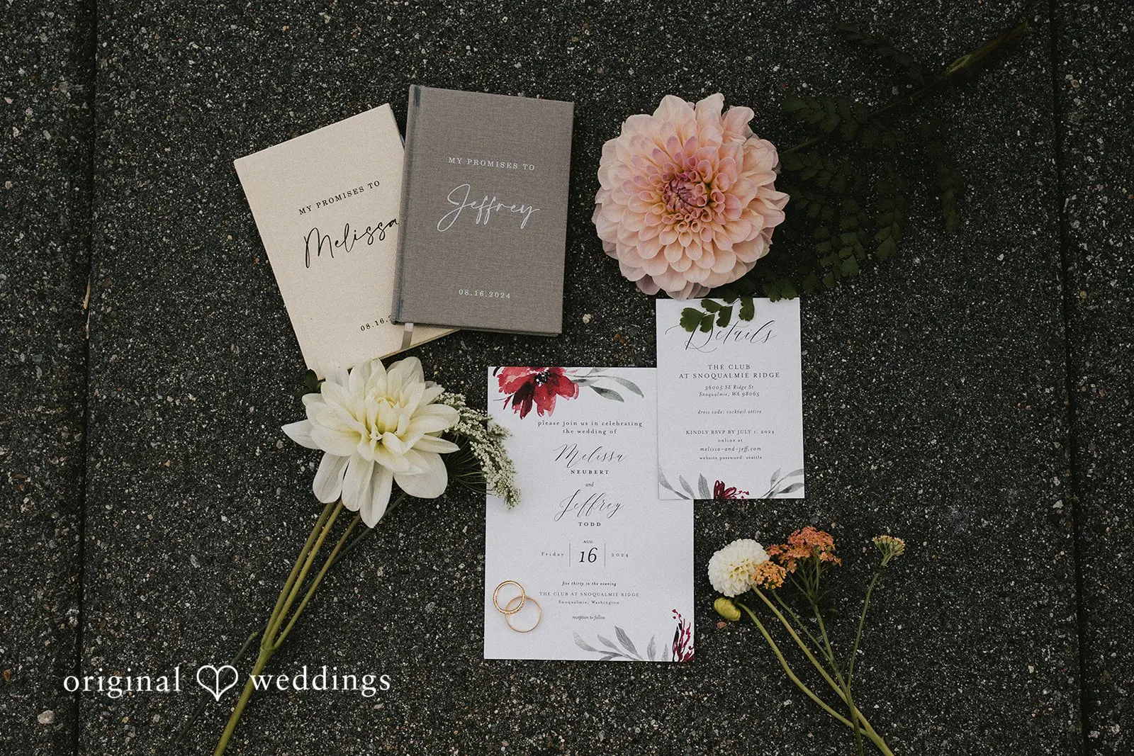 Melissa + Jeffrey The Club at Snoqualmie Ridge Wedding // Melissa & Jeffrey -