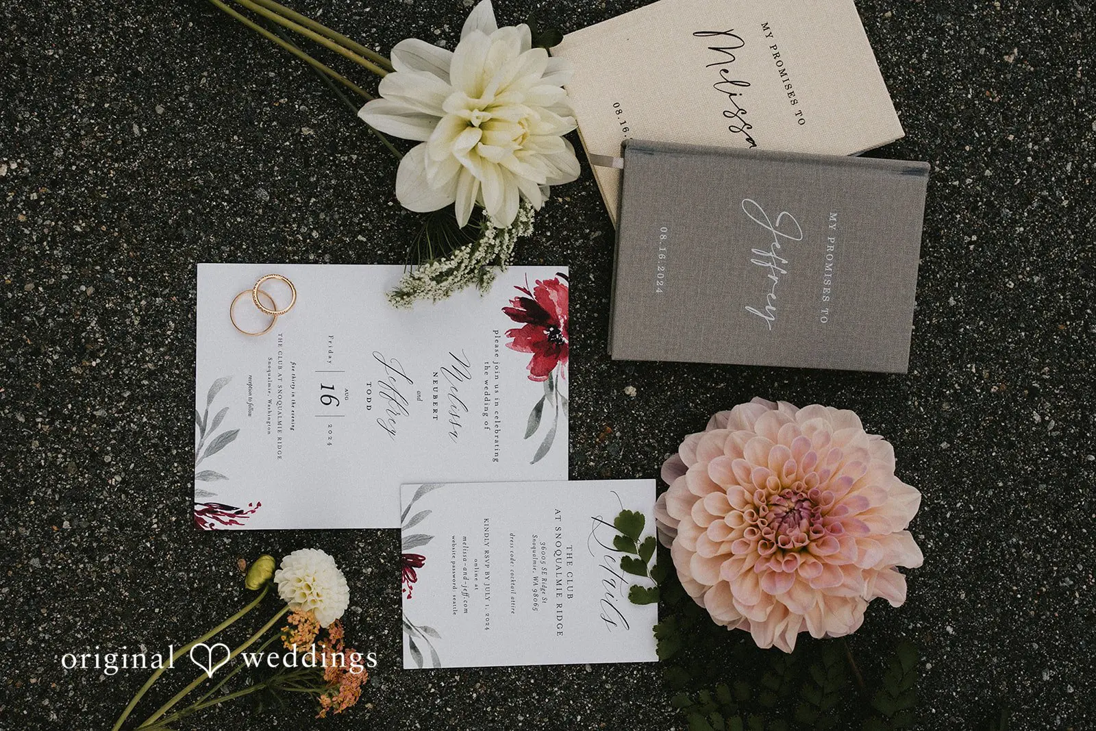 Melissa + Jeffrey The Club at Snoqualmie Ridge Wedding // Melissa & Jeffrey -