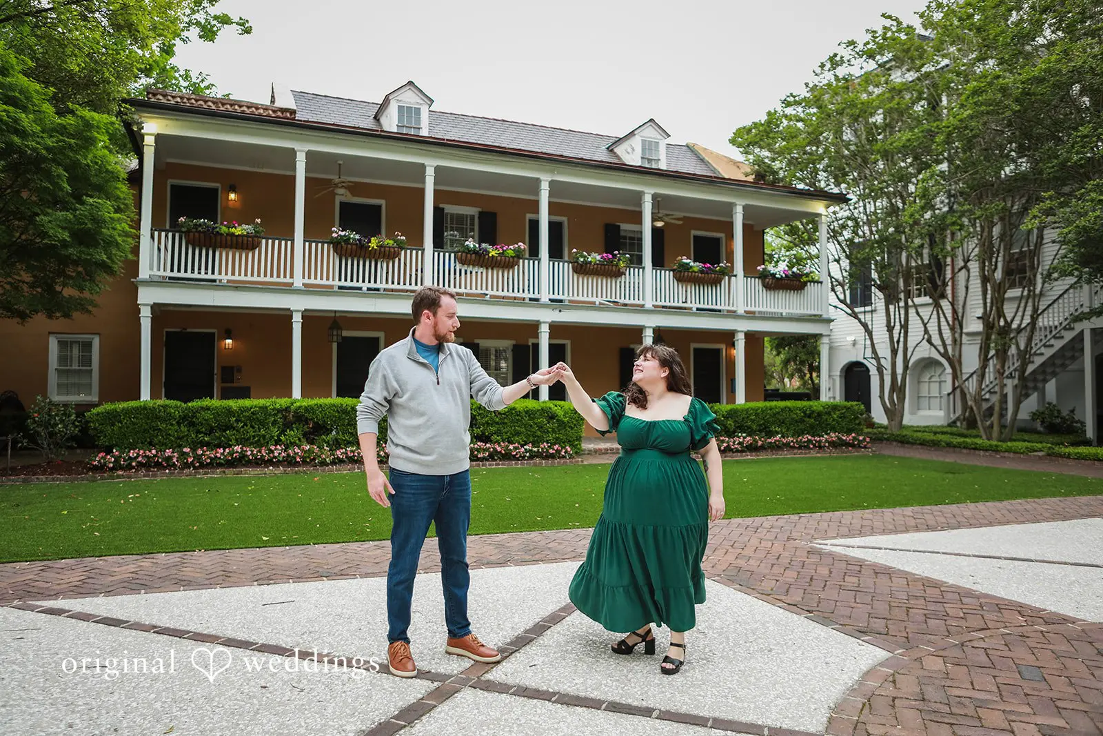 Bethany + Kirby The Governor Thomas Bennet House Engagement // Bethany & Kirby -