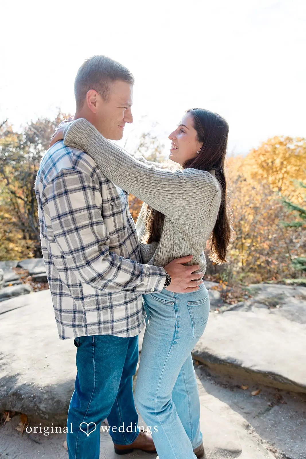 The Ledges Overlook Engagement // Melina & Jacob -