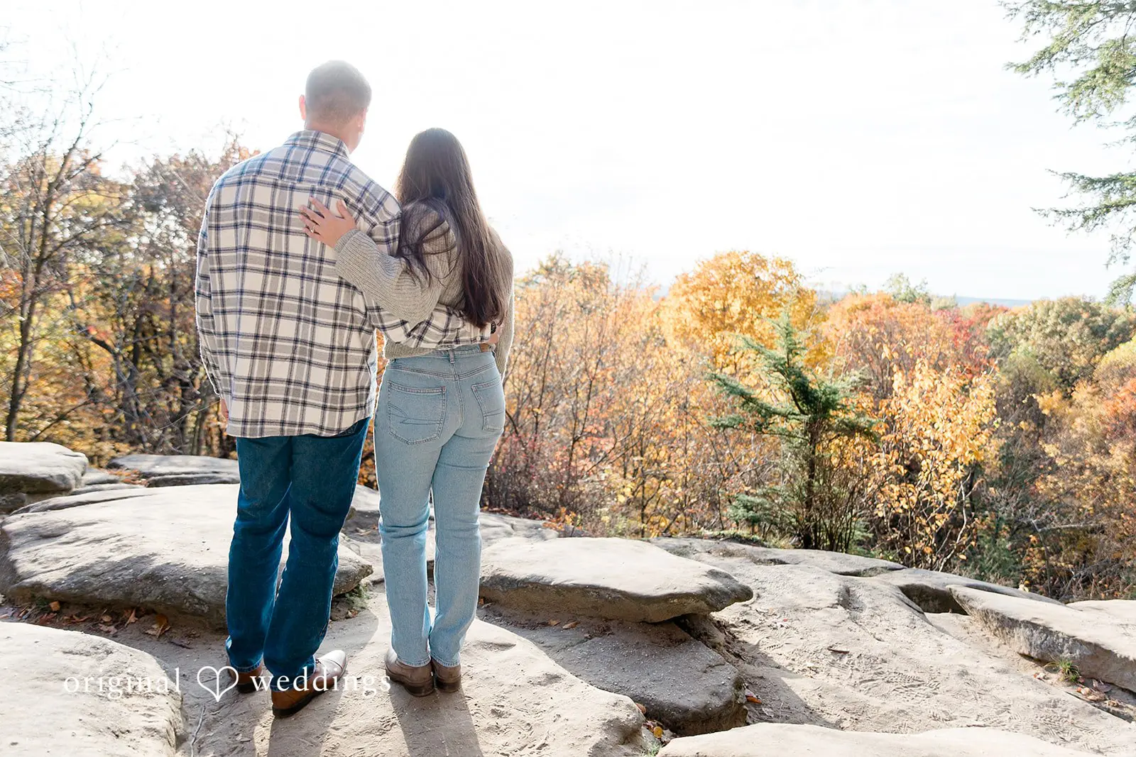 The Ledges Overlook Engagement // Melina & Jacob -