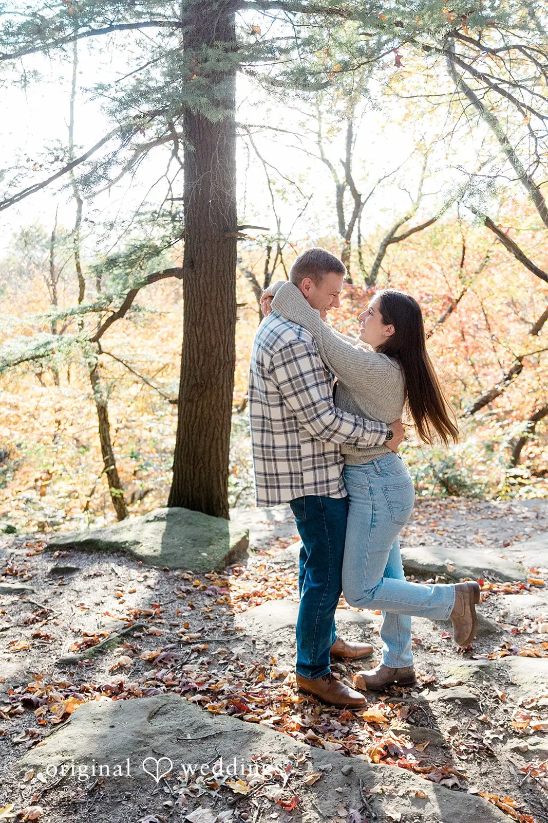 The Ledges Overlook Engagement // Melina & Jacob -