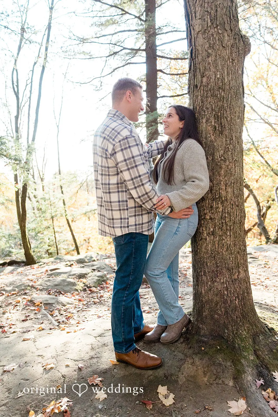 The Ledges Overlook Engagement // Melina & Jacob -