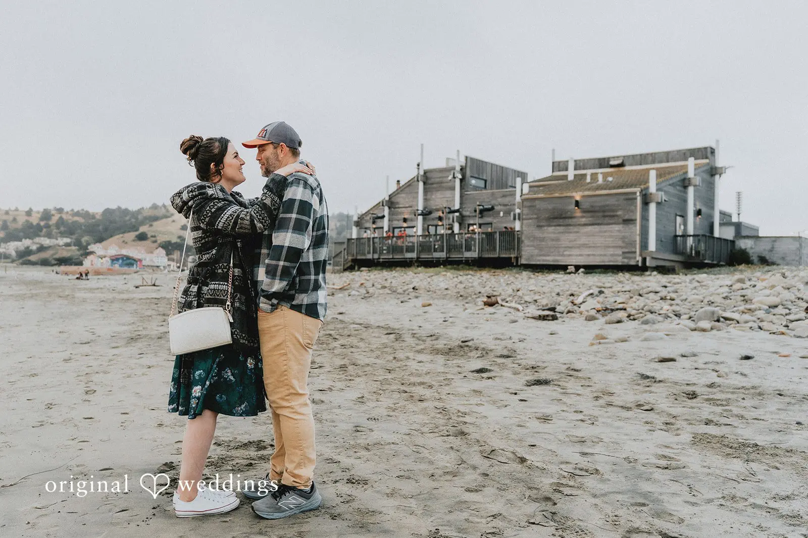 The Linda Mar Taco Bell in Pacifica Engagement // Dominique & Chris -