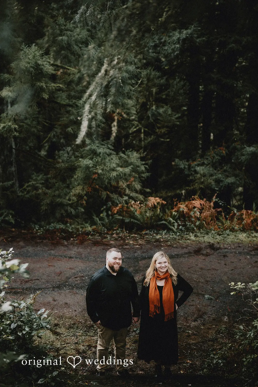 Lauren + Douglas Redwood Observation Deck Engagement // Lauren & Douglas -
