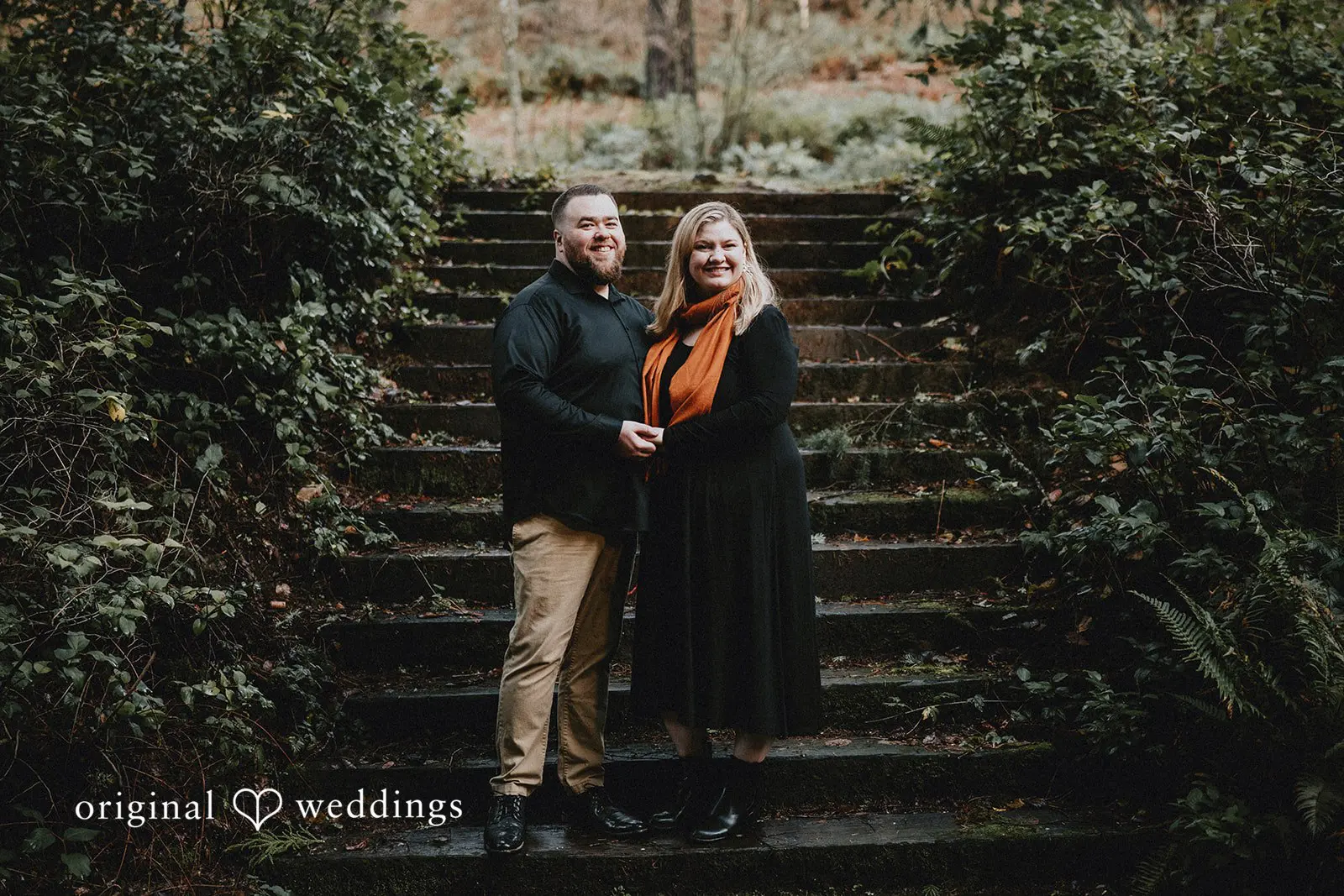 Lauren + Douglas Redwood Observation Deck Engagement // Lauren & Douglas -