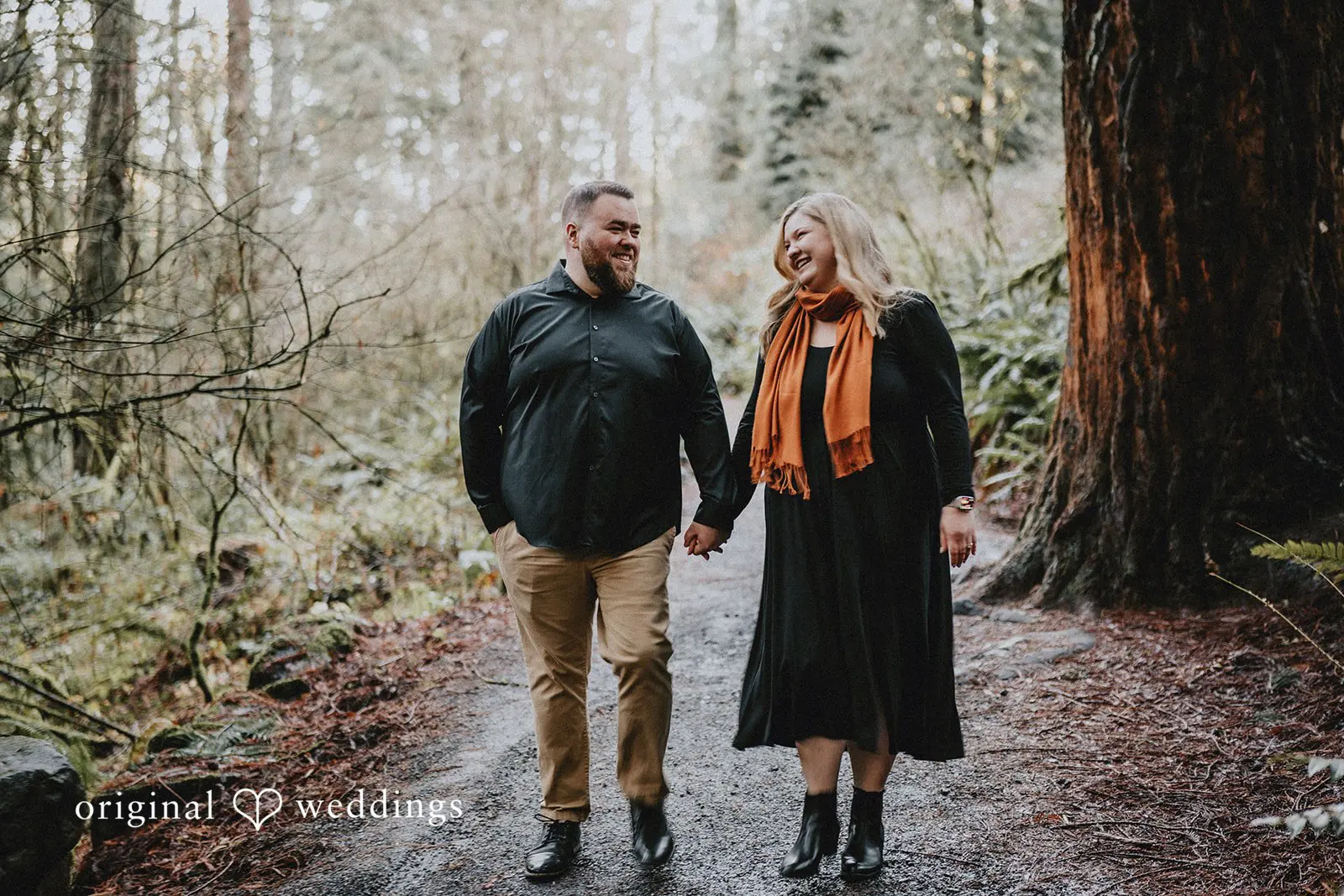 Lauren + Douglas Redwood Observation Deck Engagement // Lauren & Douglas -