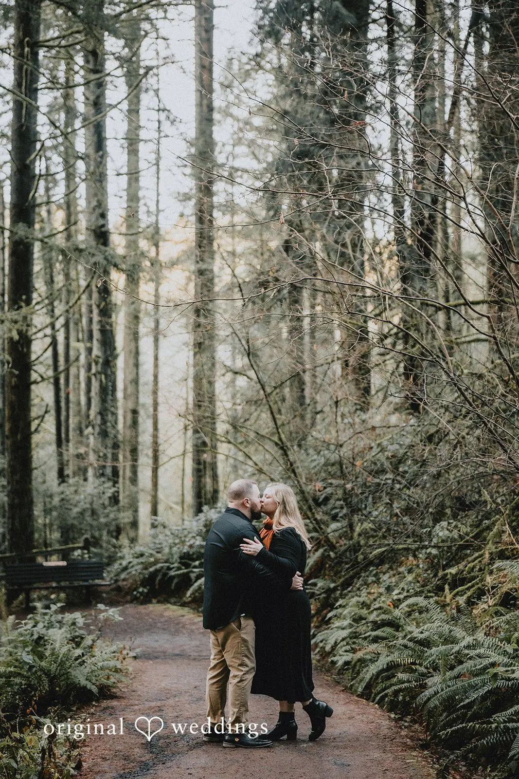 Lauren + Douglas Redwood Observation Deck Engagement // Lauren & Douglas -