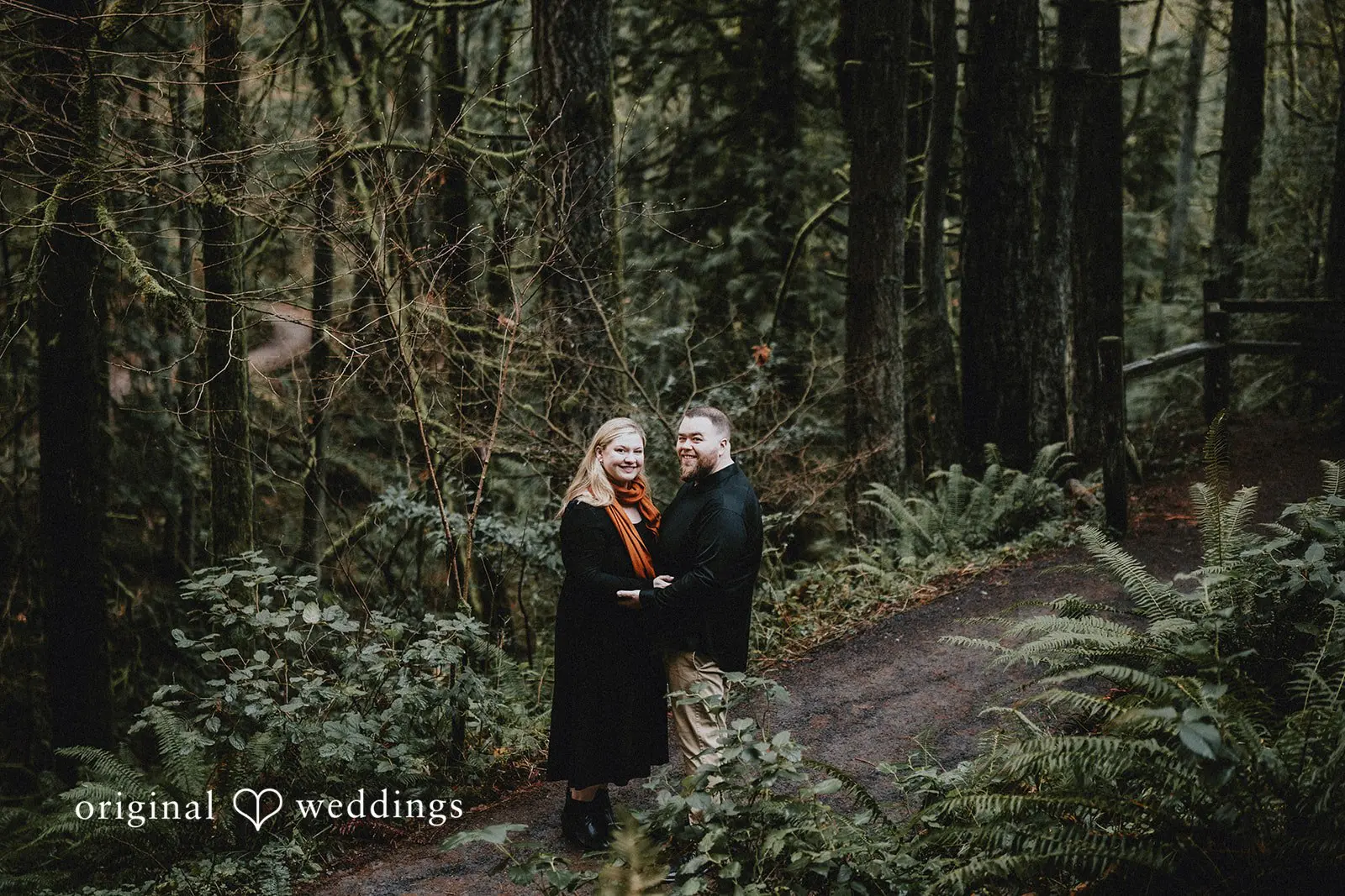 Lauren + Douglas Redwood Observation Deck Engagement // Lauren & Douglas -