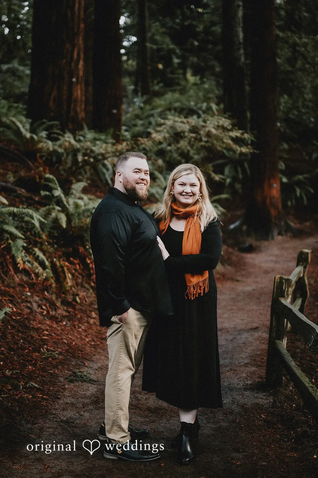 Lauren + Douglas Redwood Observation Deck Engagement // Lauren & Douglas -