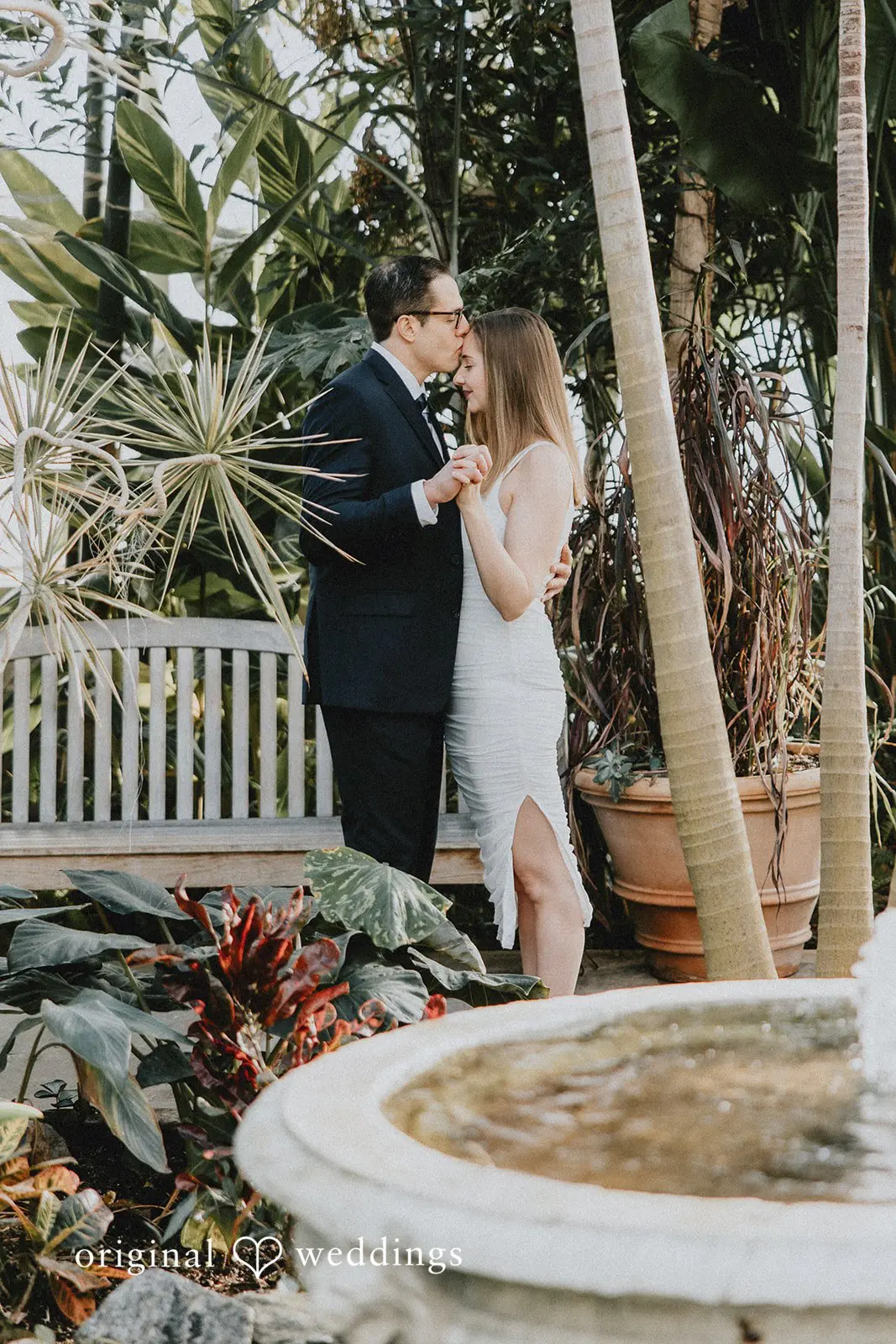 Chelsea + Karl The Roger Williams Botanical Garden Engagement // Chelsea & Karl -
