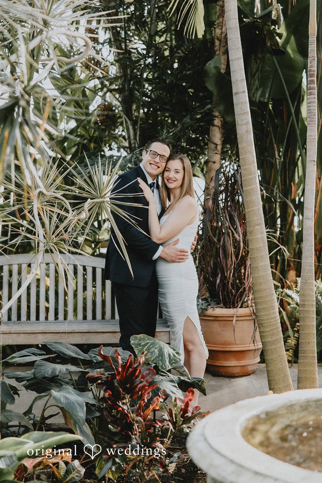 Chelsea + Karl The Roger Williams Botanical Garden Engagement // Chelsea & Karl -