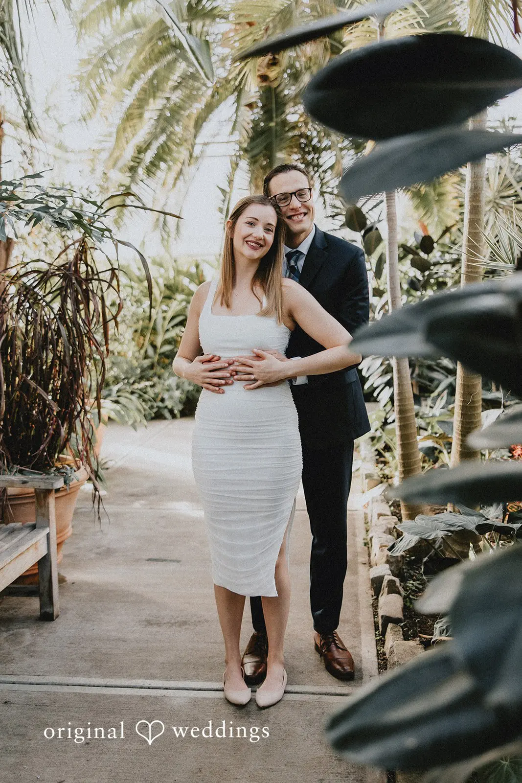 Chelsea + Karl The Roger Williams Botanical Garden Engagement // Chelsea & Karl -