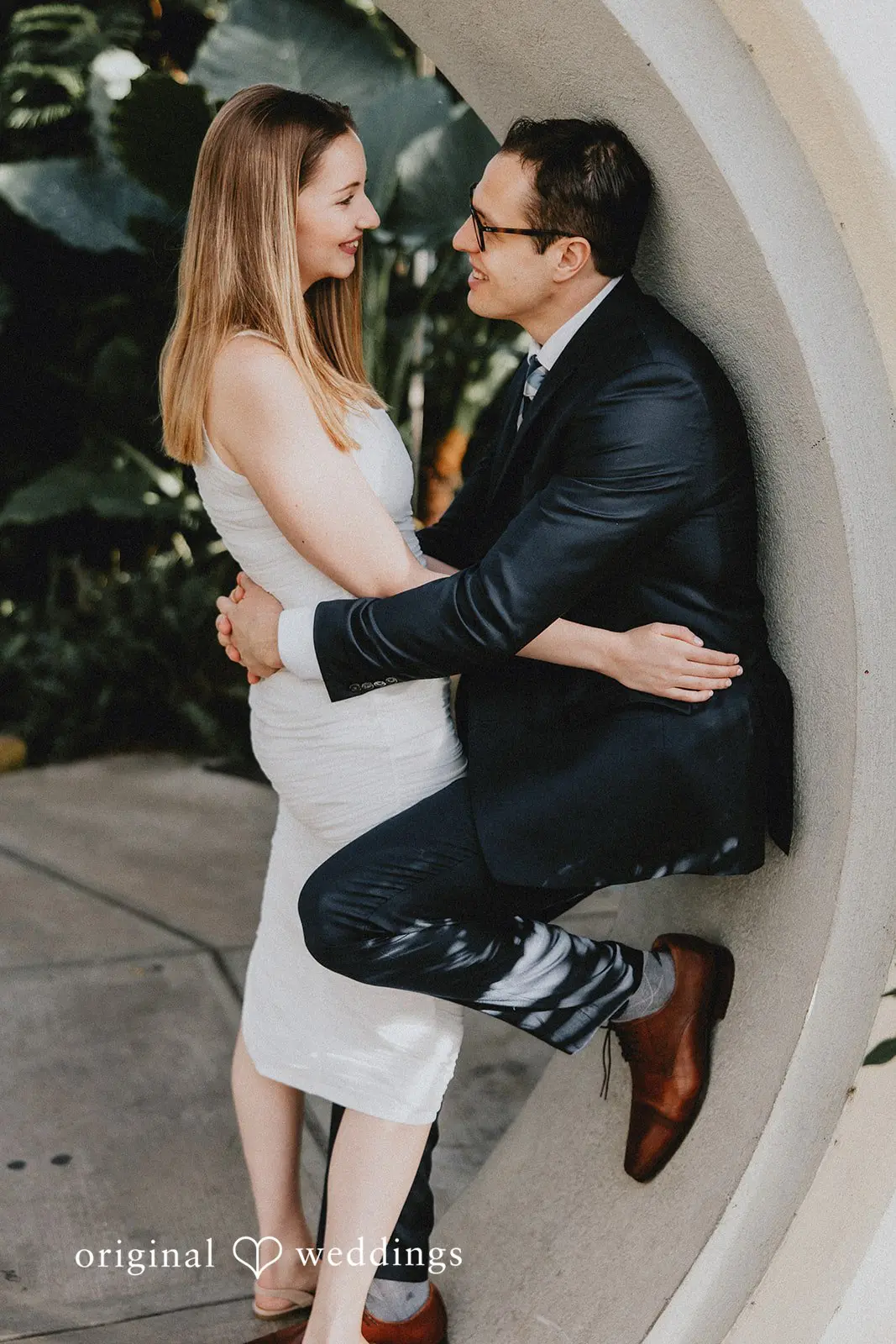 Chelsea + Karl The Roger Williams Botanical Garden Engagement // Chelsea & Karl -
