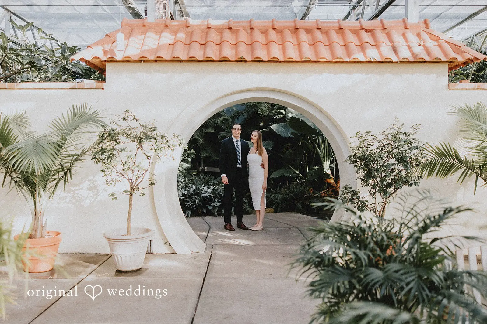 Chelsea + Karl The Roger Williams Botanical Garden Engagement // Chelsea & Karl -