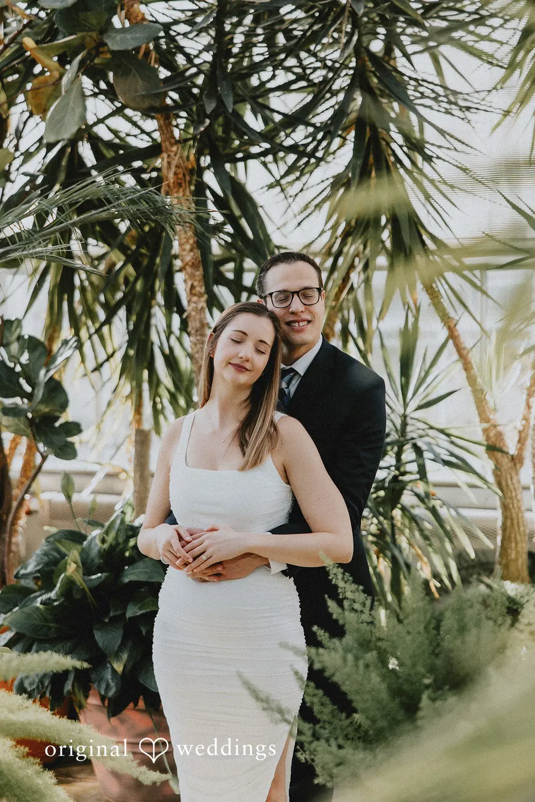 Chelsea + Karl The Roger Williams Botanical Garden Engagement // Chelsea & Karl -
