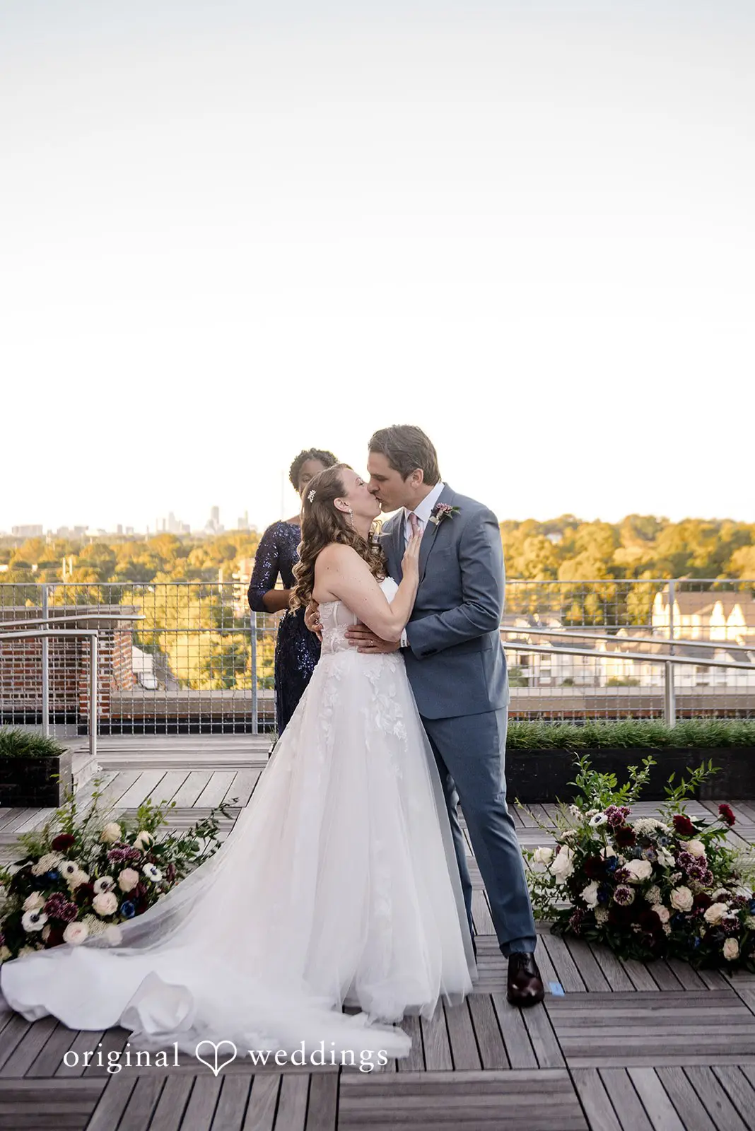 Gina + Matthew The Roof at Ponce City Market Wedding // Gina & Matthew -