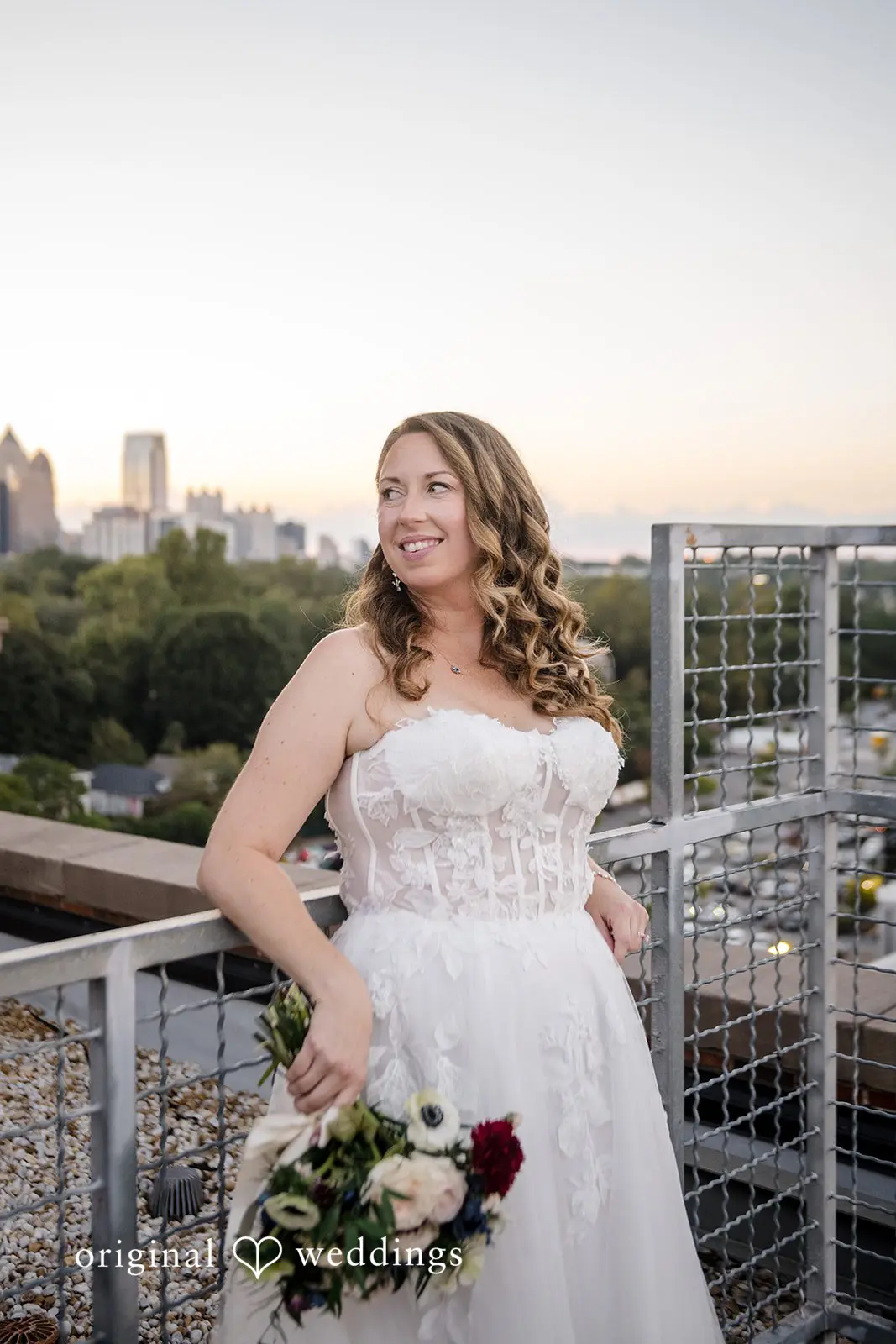 Gina + Matthew The Roof at Ponce City Market Wedding // Gina & Matthew -