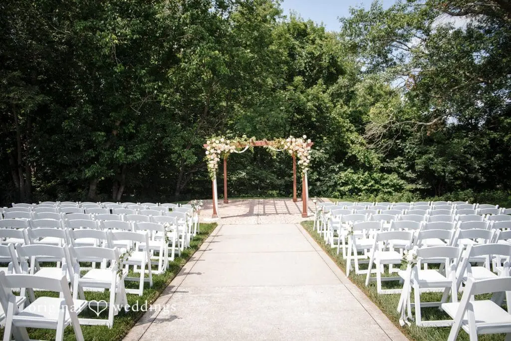 Alicia + Thomas Washington DC wedding photography and videography at The Woodlands at Algonkian by Original Weddings, capturing Alicia and Thomas’s romantic forest wedding day.