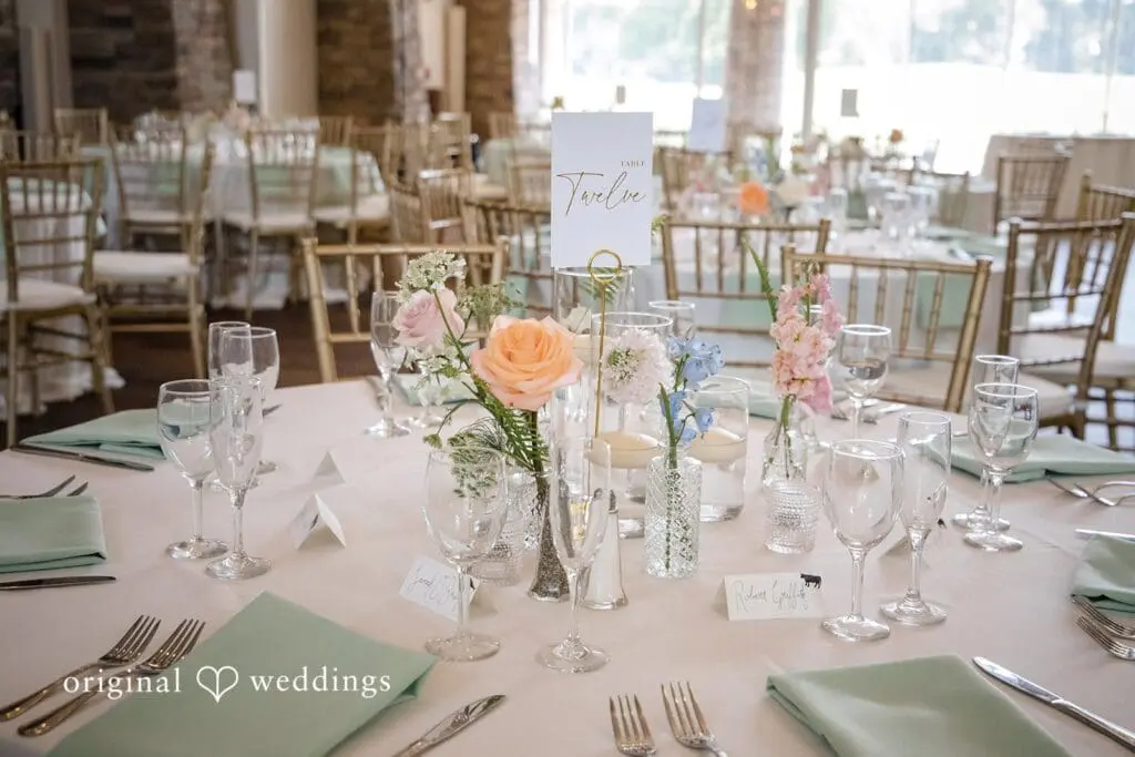 Alicia + Thomas Washington DC wedding photography and videography at The Woodlands at Algonkian by Original Weddings, capturing Alicia and Thomas’s romantic forest wedding day.