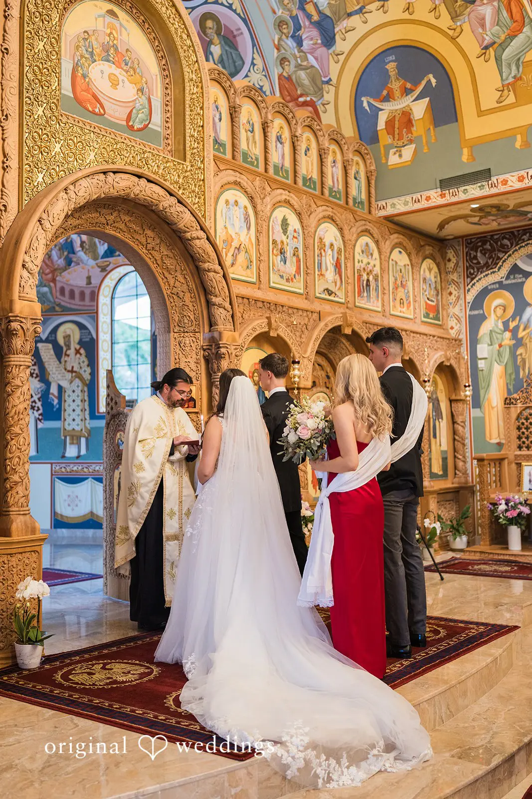 Three Holy Hierarchs Romanian Orthodox Church Wedding // Suzana & Nikola -
