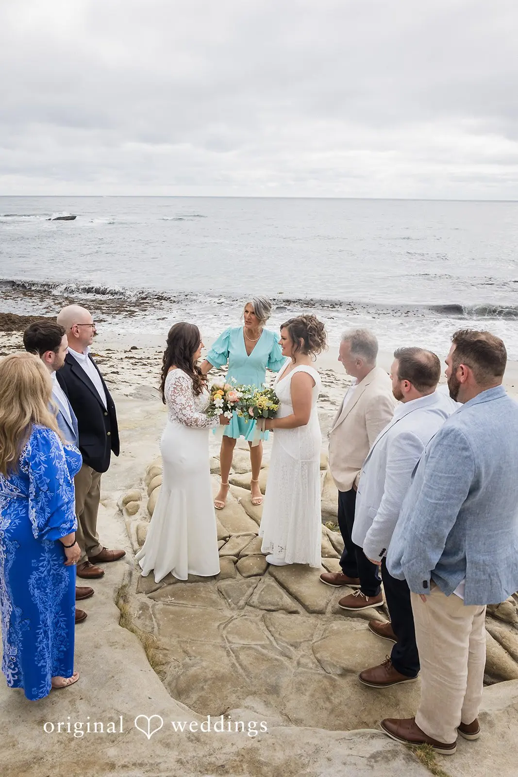Maria + Katrina Tower Beach Club Wedding // Maria & Katrina -