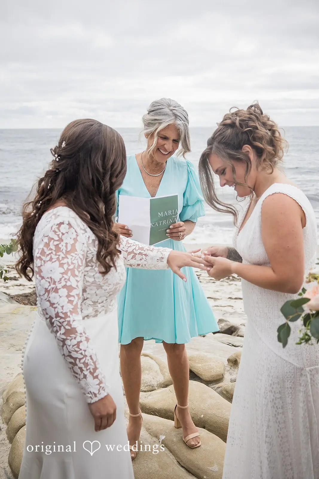 Maria + Katrina Tower Beach Club Wedding // Maria & Katrina -