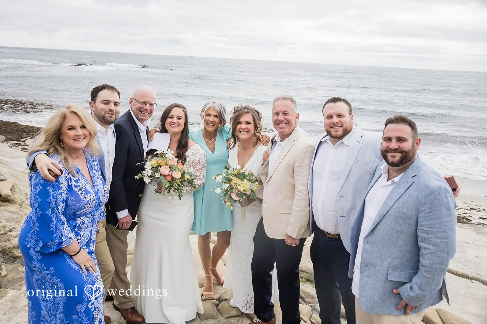 Maria + Katrina Tower Beach Club Wedding // Maria & Katrina -
