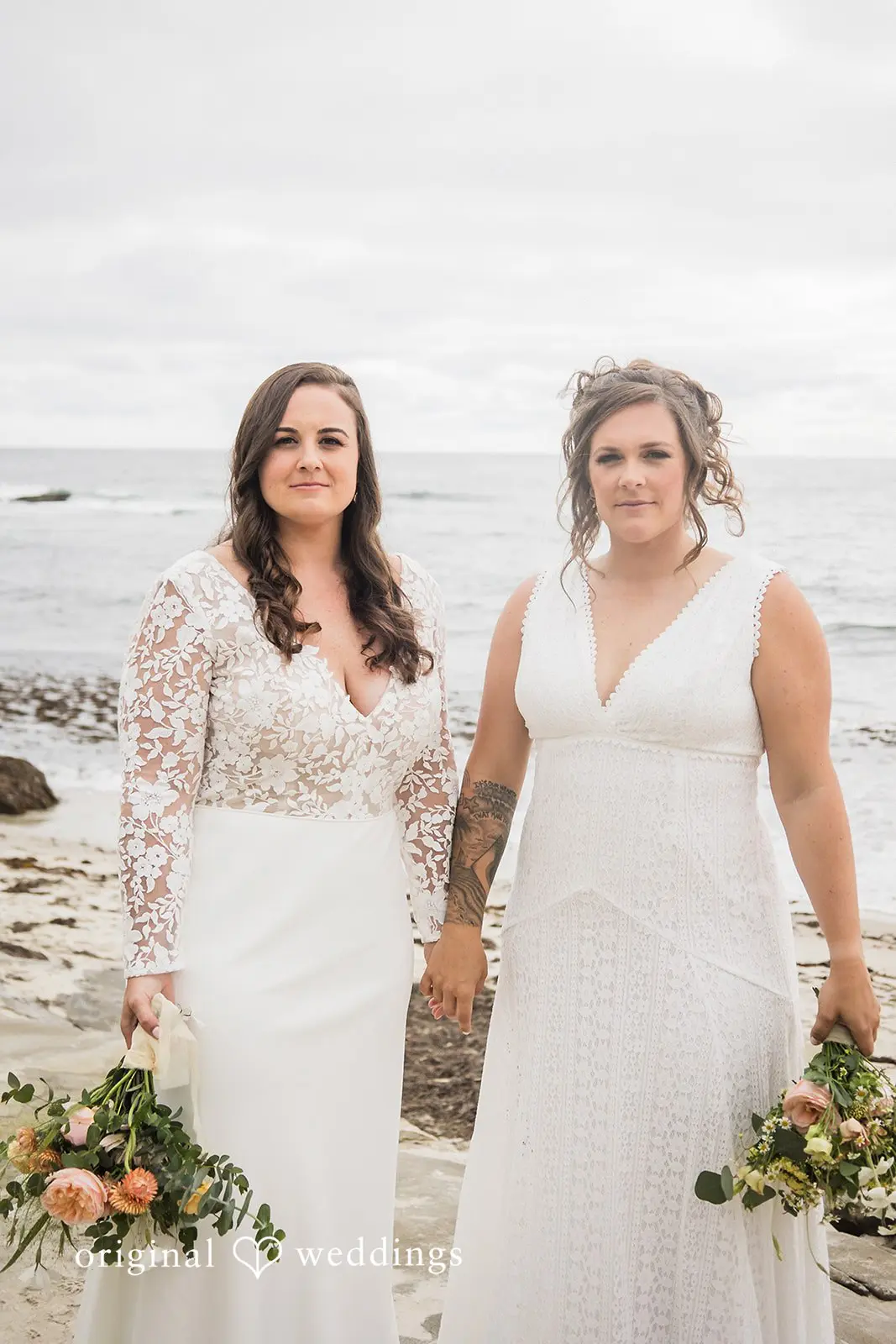 Maria + Katrina Tower Beach Club Wedding // Maria & Katrina -