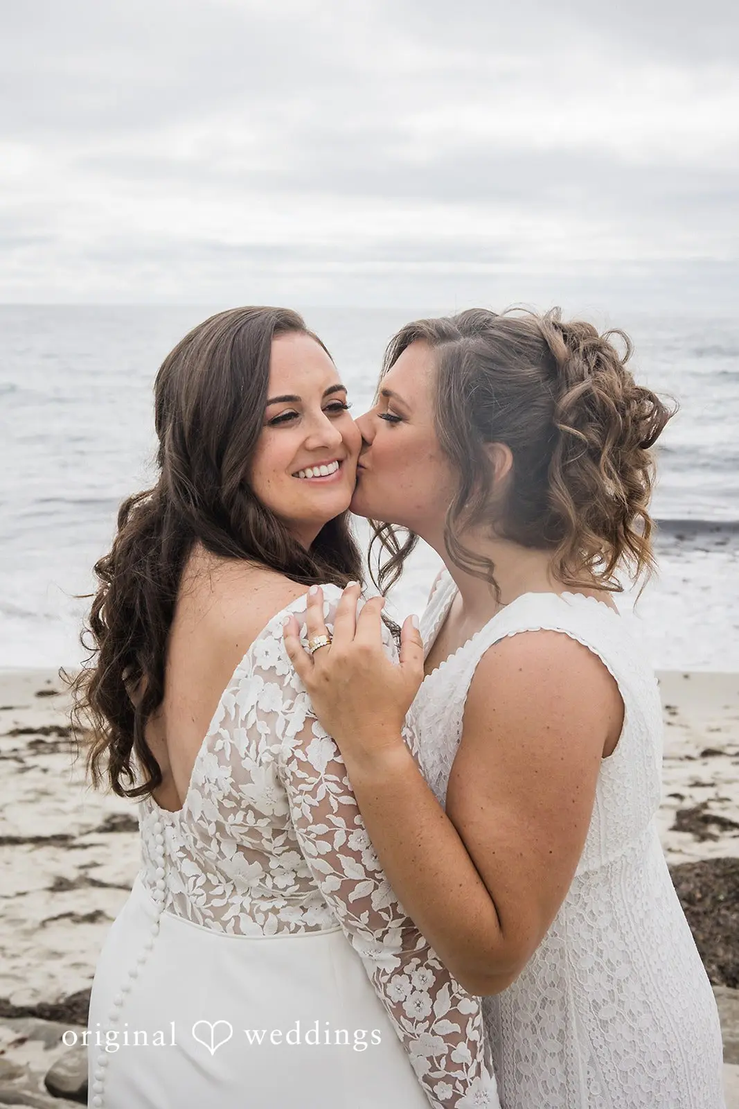 Maria + Katrina Tower Beach Club Wedding // Maria & Katrina -