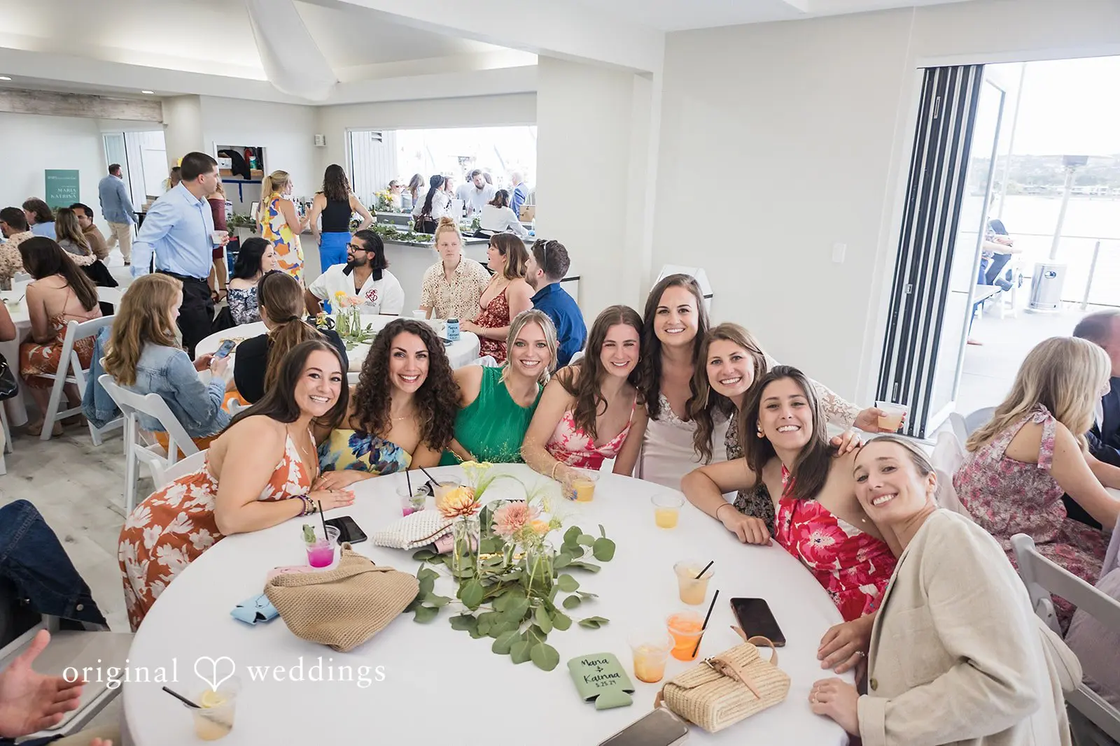Maria + Katrina Tower Beach Club Wedding // Maria & Katrina -