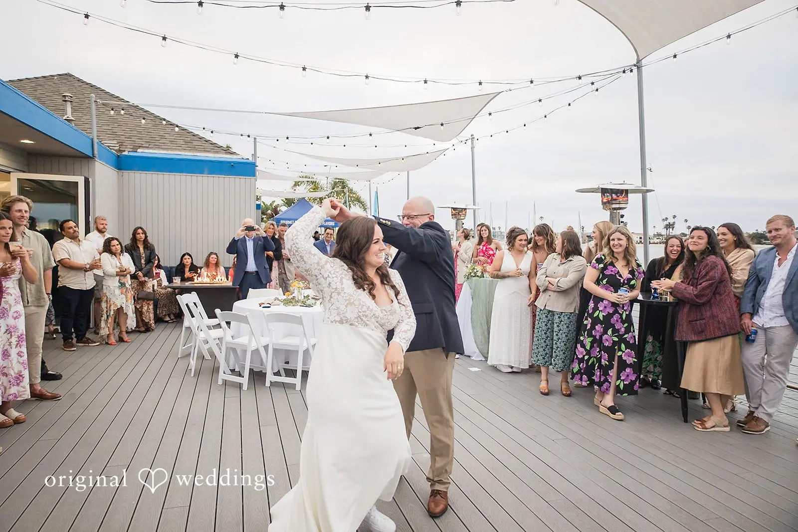 Maria + Katrina Tower Beach Club Wedding // Maria & Katrina -