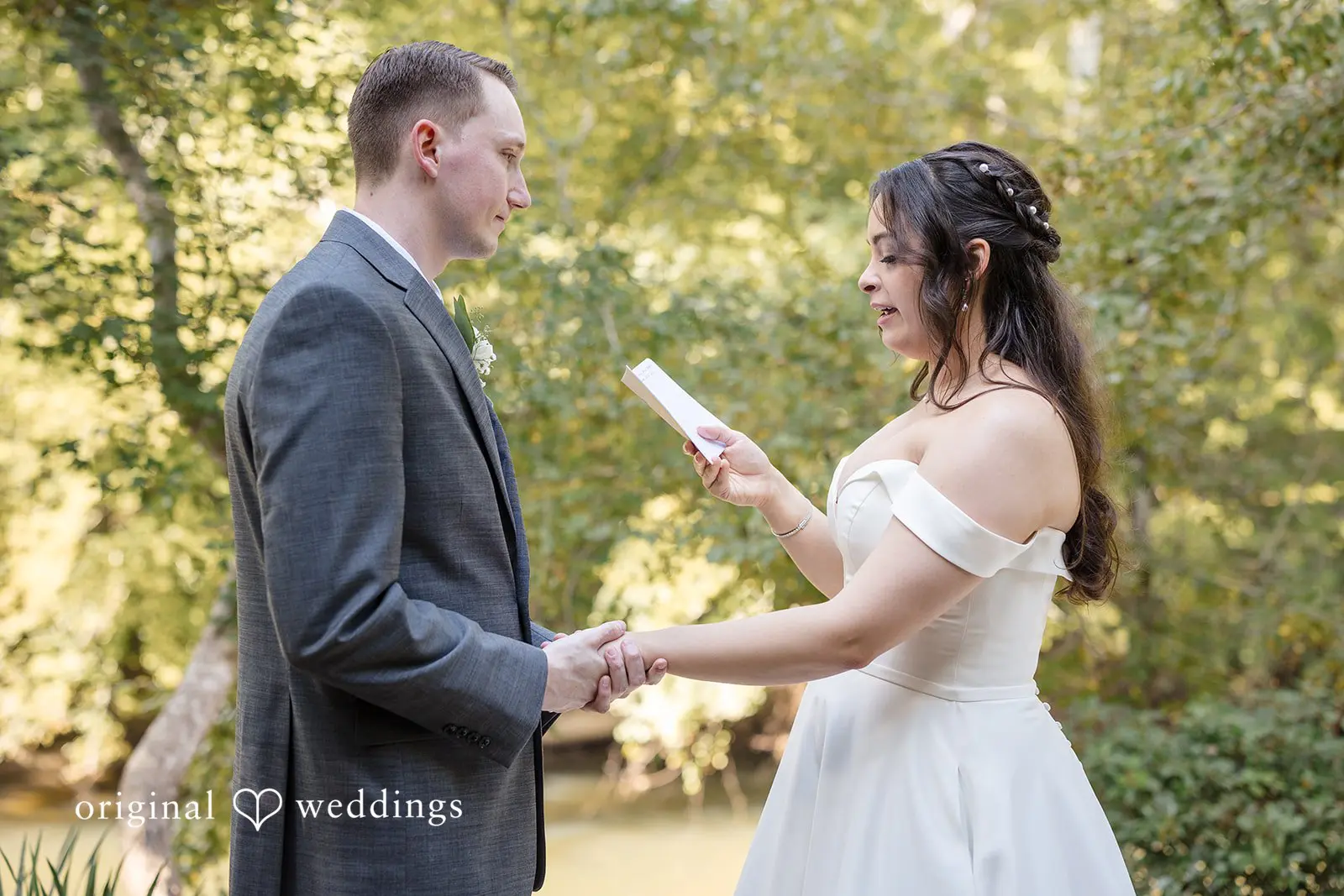 Andrea + Nathan Vecoma at the Yellow River Wedding // Andrea & Nathan -