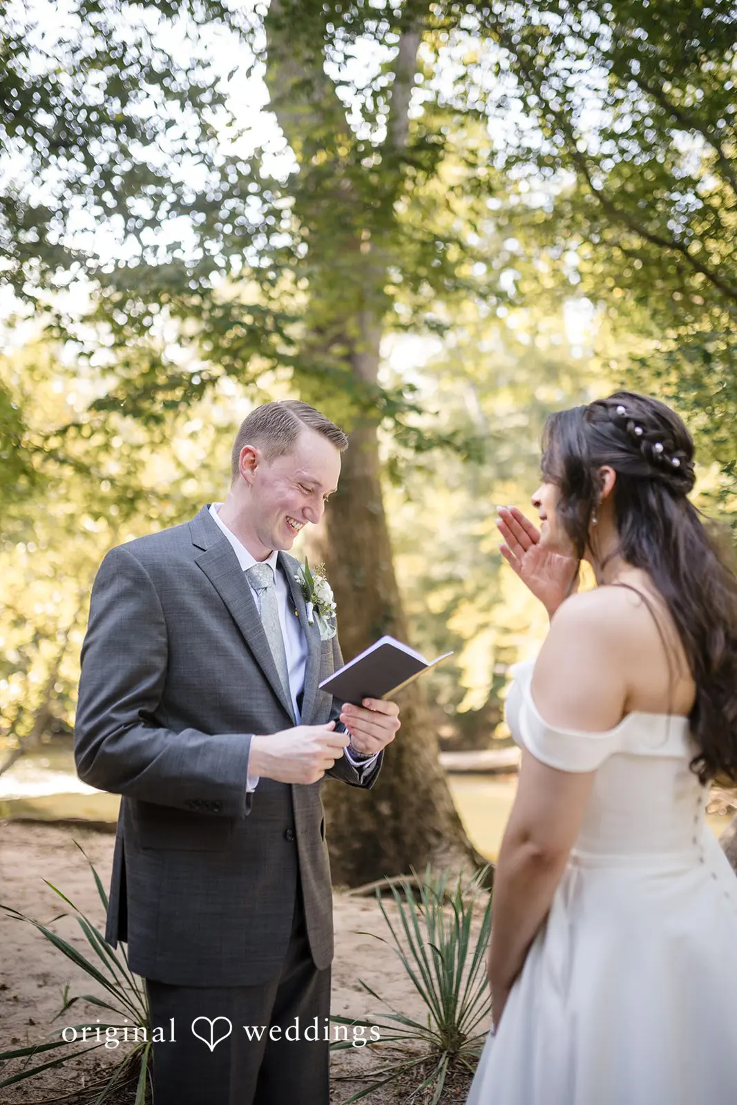 Andrea + Nathan Vecoma at the Yellow River Wedding // Andrea & Nathan -