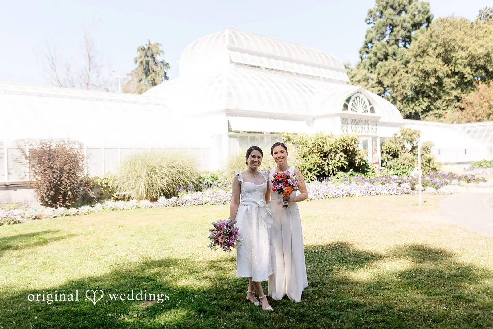 Juliana + Andrea Volunteer Park Conservatory Wedding // Juliana & Andrea -