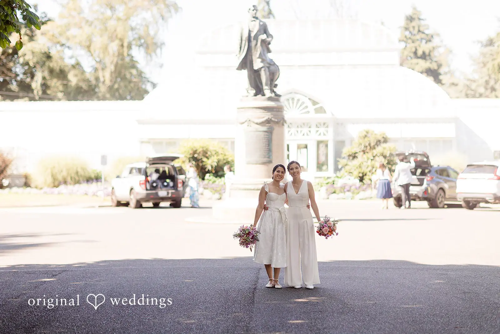Juliana + Andrea Volunteer Park Conservatory Wedding // Juliana & Andrea -