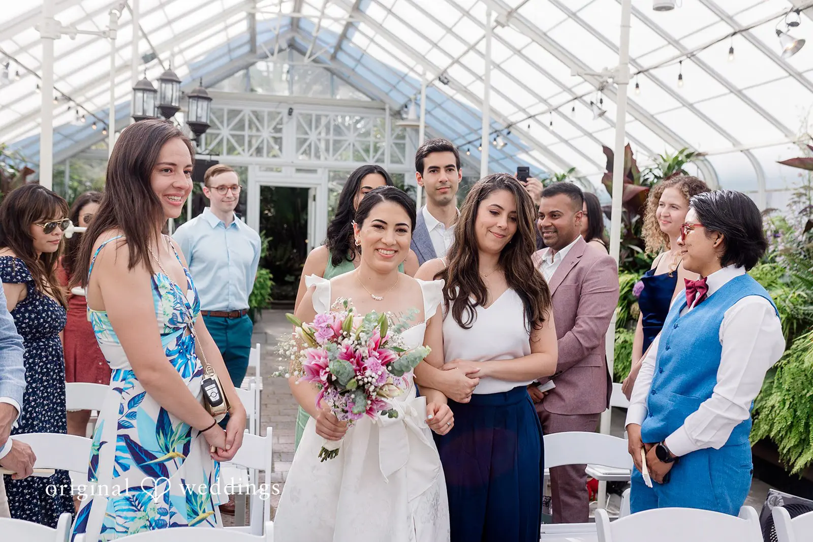 Juliana + Andrea Volunteer Park Conservatory Wedding // Juliana & Andrea -