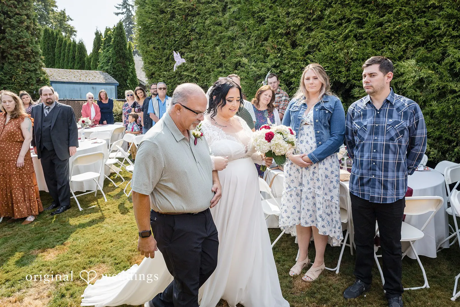 Washington Backyard Wedding // Danica & Braden -