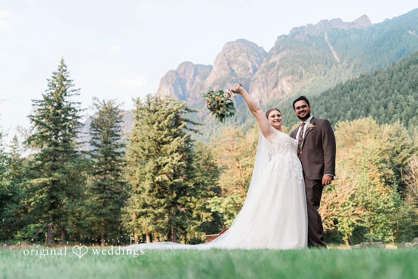 Julia + Pranay Washington Backyard Wedding // Julia & Pranay -
