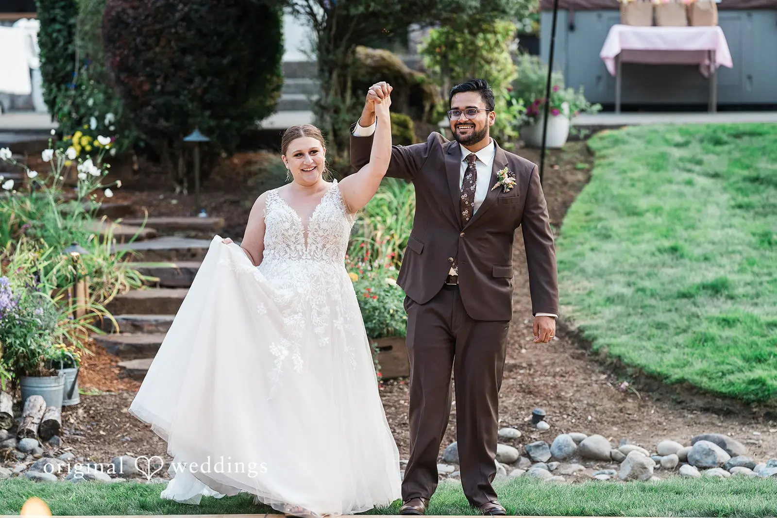 Julia + Pranay Washington Backyard Wedding // Julia & Pranay -