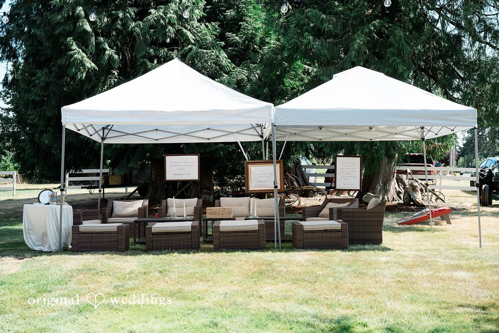 Madeleine + Jason Washington Backyard Wedding // Madeleine & Jason -