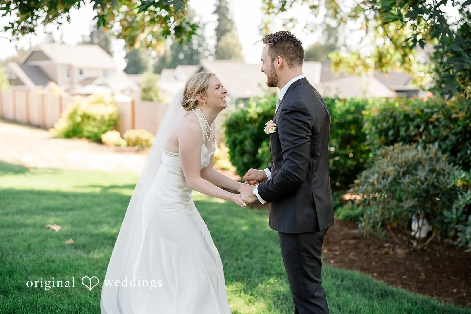 Madeleine + Jason Washington Backyard Wedding // Madeleine & Jason -