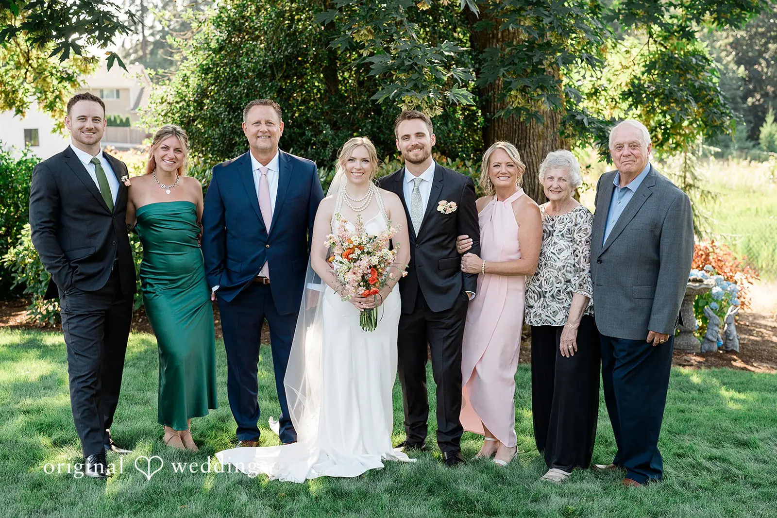 Madeleine + Jason Washington Backyard Wedding // Madeleine & Jason -