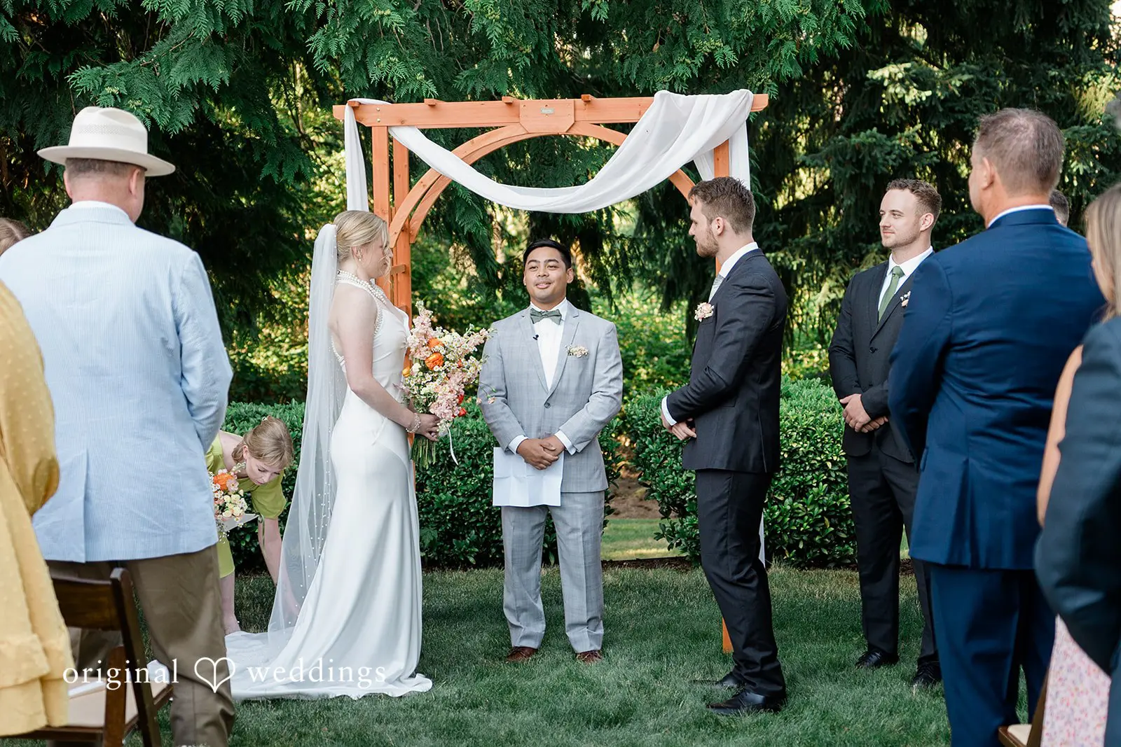 Madeleine + Jason Washington Backyard Wedding // Madeleine & Jason -