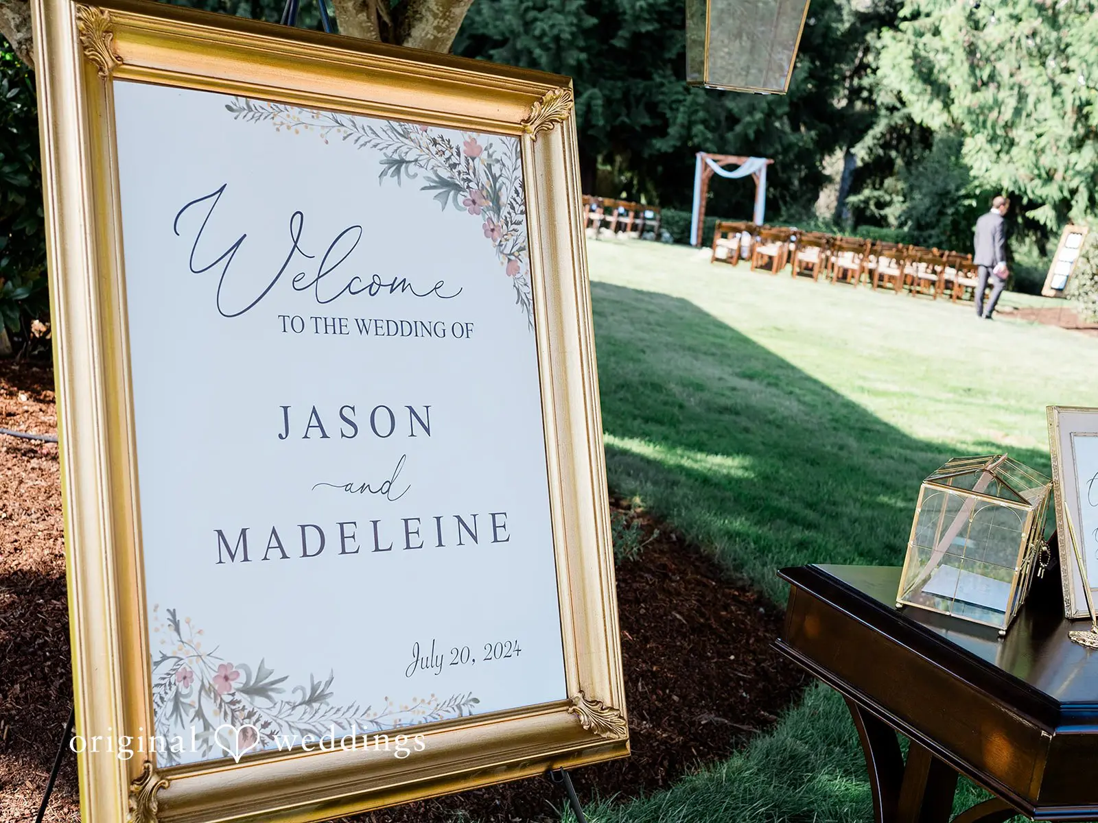 Madeleine + Jason Washington Backyard Wedding // Madeleine & Jason -
