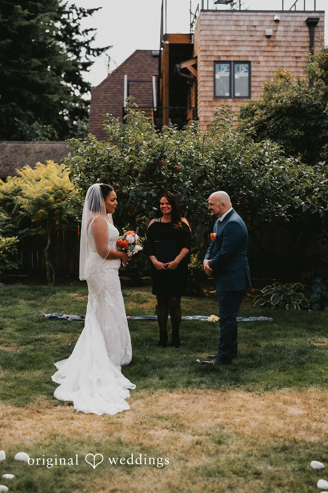 Kiara + Paul Washington Backyard Wedding // Kiara & Paul -